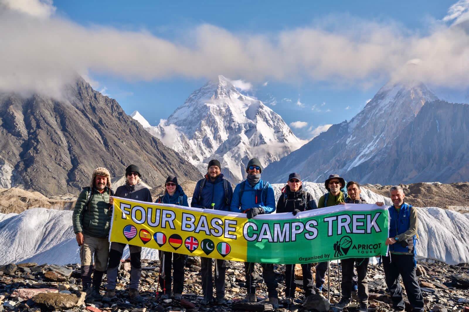 Four 8,000m Base Camps - TREK ONLY