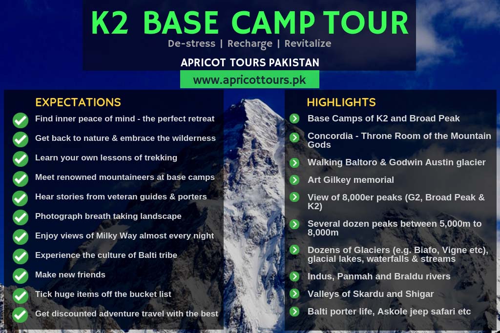 k2 base camp tour