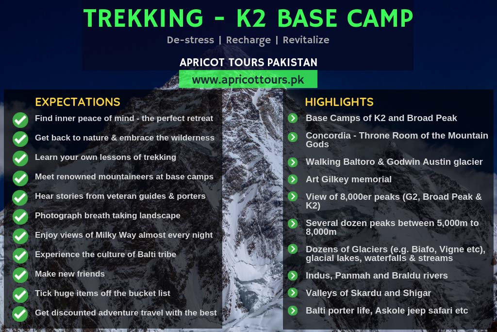 trekking to k2 base camp