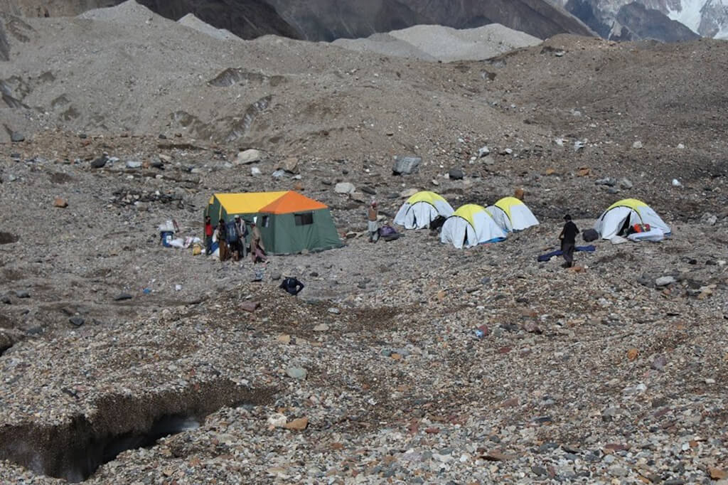 Dome Tent for K2 treks - Apricot Tours Pakistan