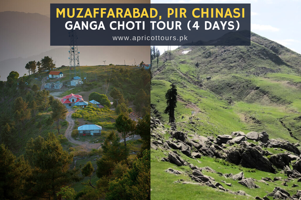 muzaffarabad, pir chinasi, ganga choti tour